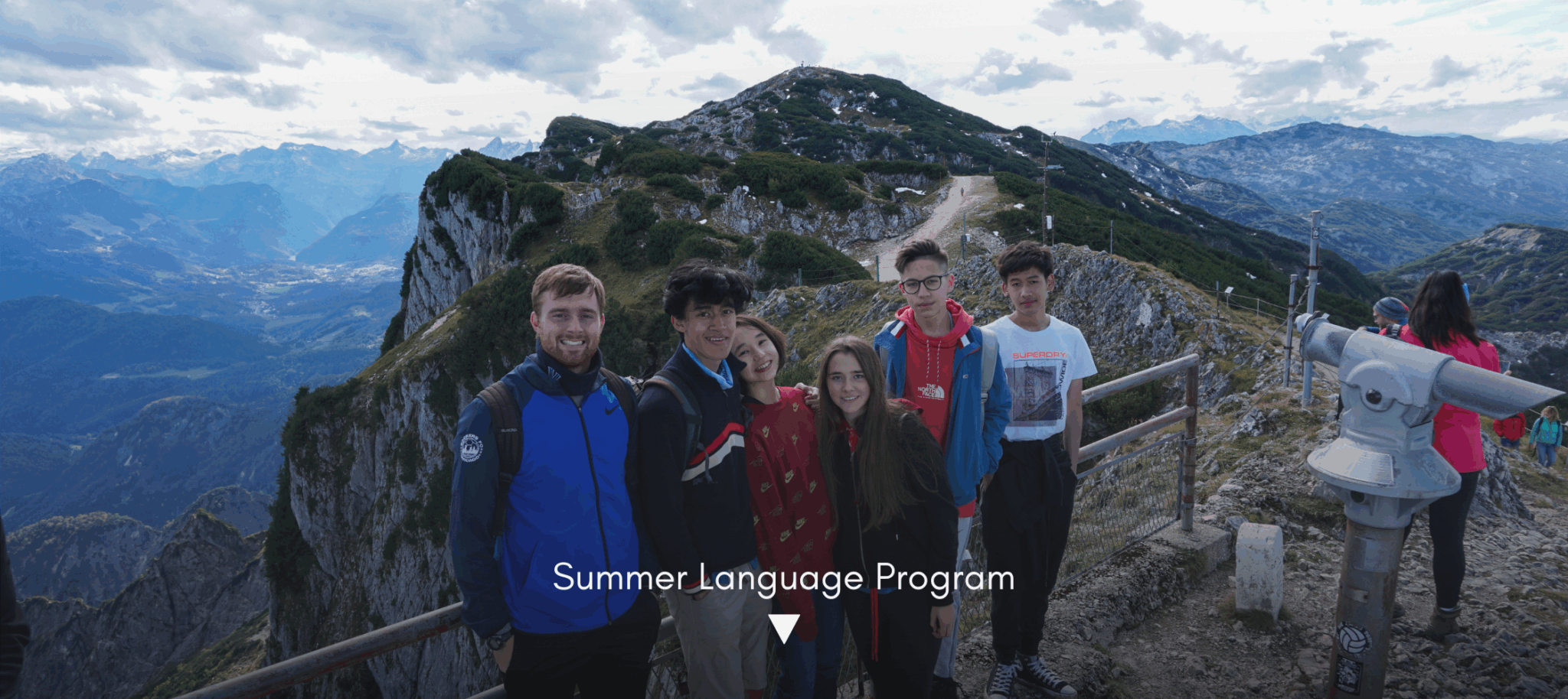Students of the AIS Salzburg summer language programme